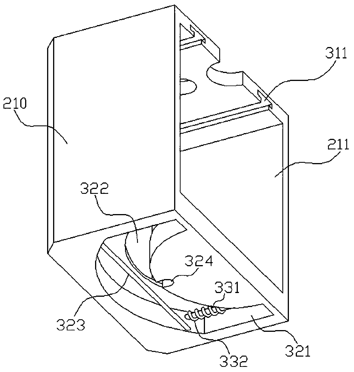 Heat energy recovery treatment device for coal desulfurization