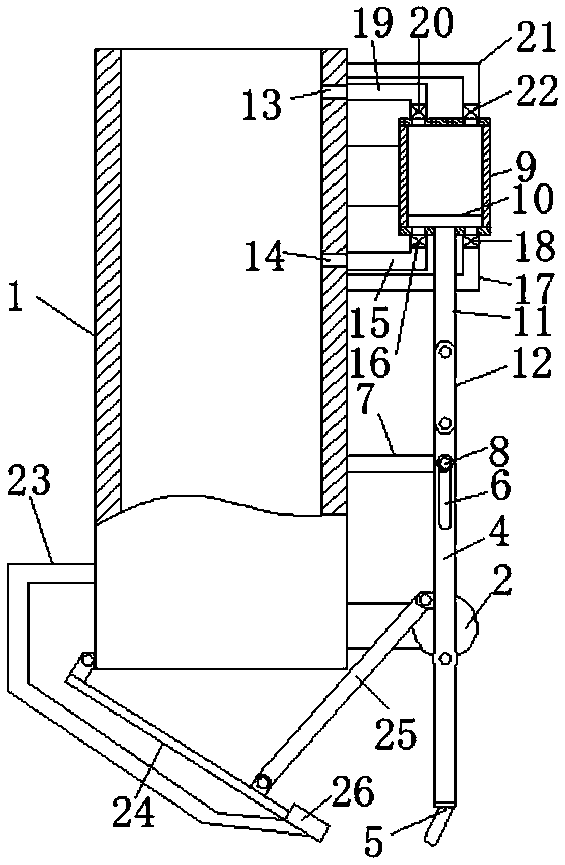 Leaf cleaning device for environment cleaning and using method thereof