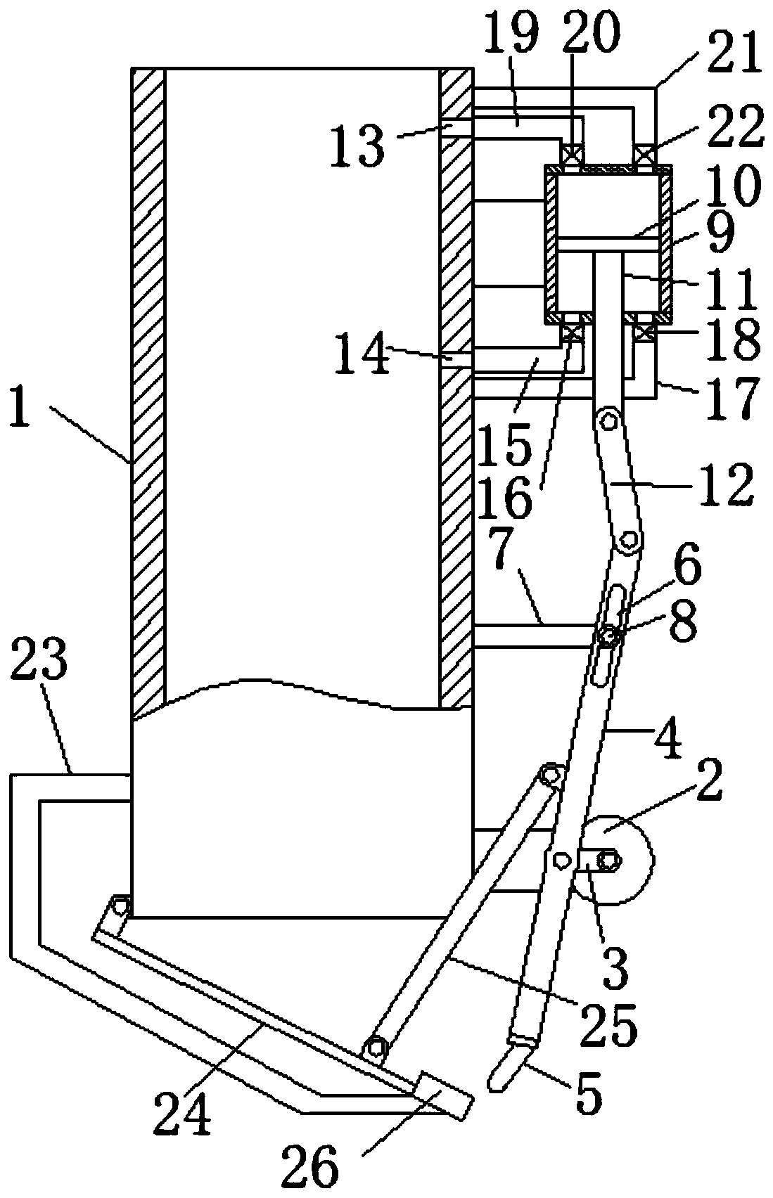 Leaf cleaning device for environment cleaning and using method thereof