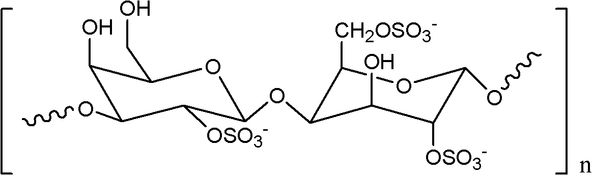 A kind of preparation method of λ-carrageenan oligosaccharide