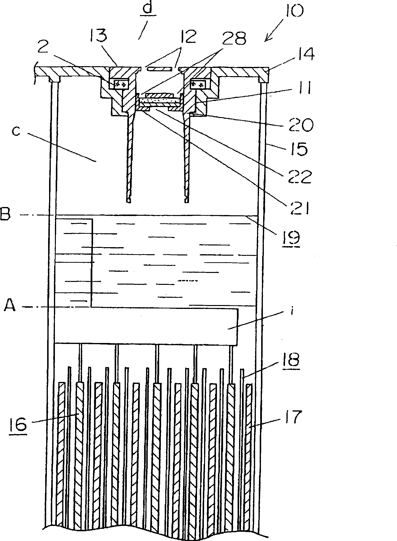 Lead-acid rechargeable battery