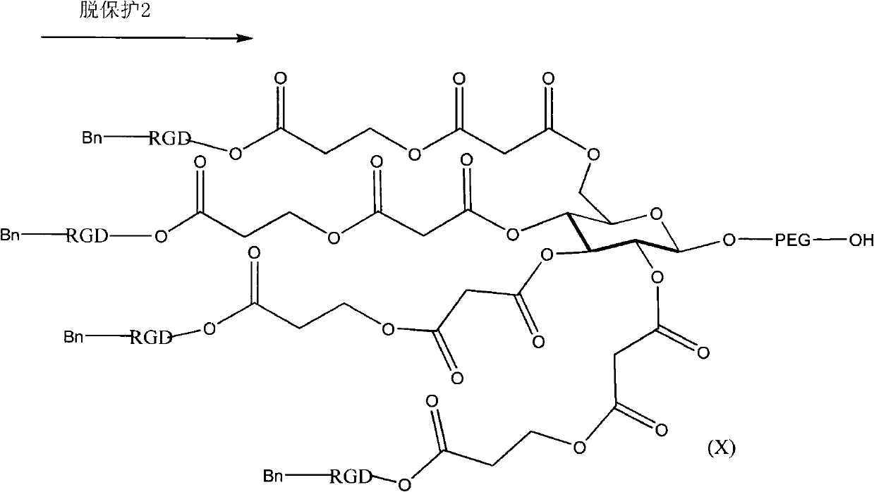 Polyethylene glycol-distearoyl phosphatidyl ethanolamine derivant and preparation method thereof