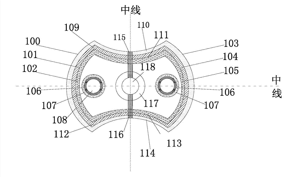 Device and method for monitoring leakage of hydraulic structure body
