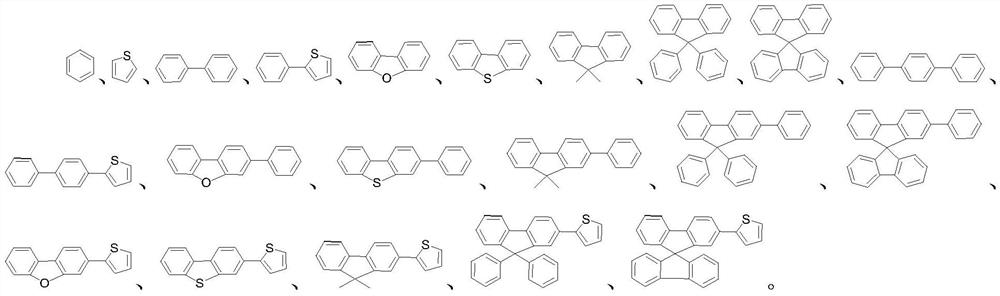 Organic electroluminescent material and application thereof