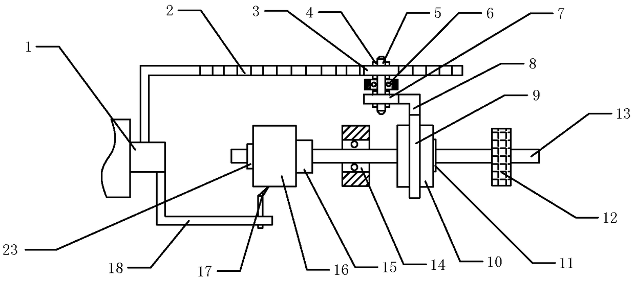 Device for processing multi-thread threads