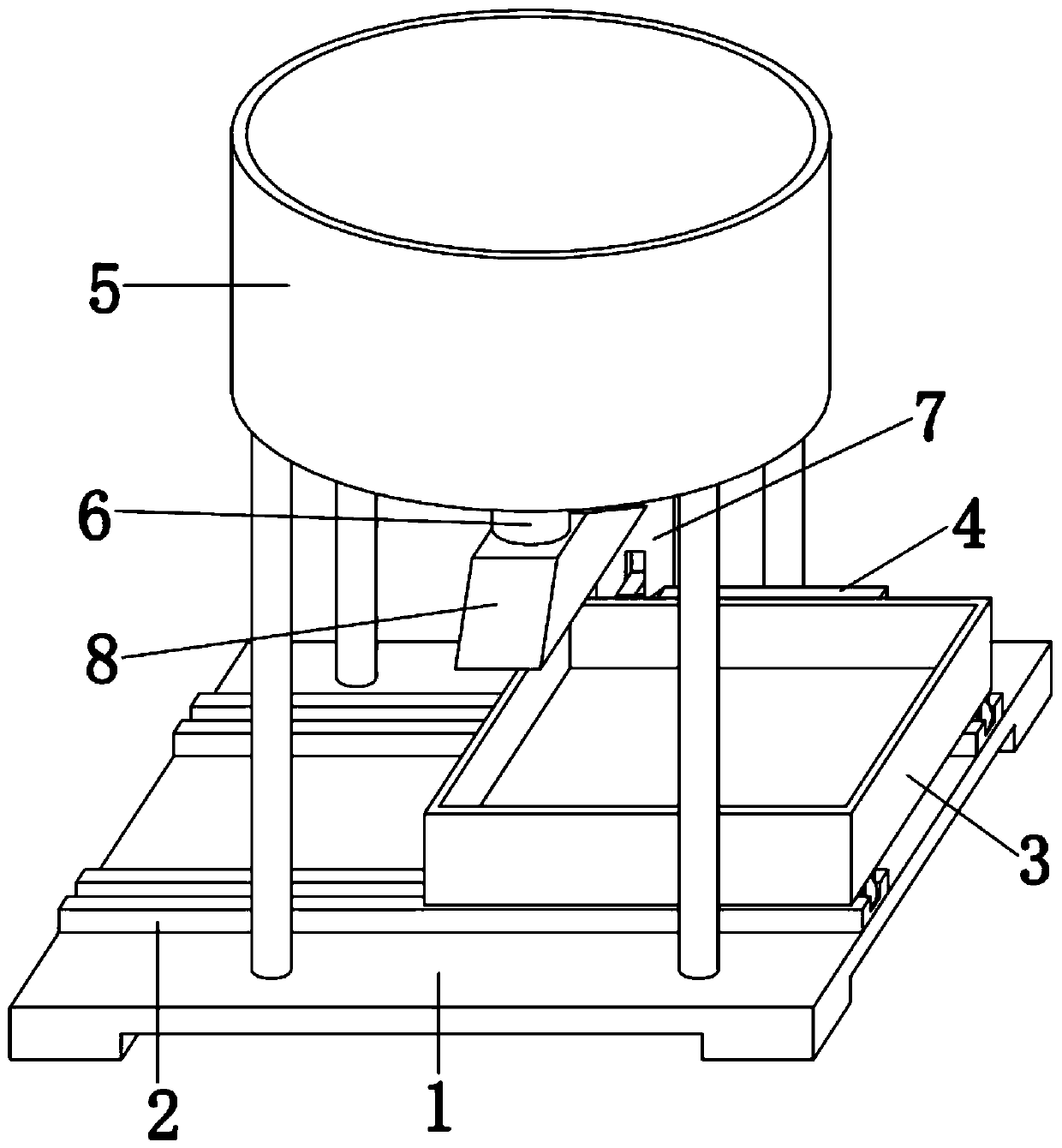 Autoclaved sand aerated concrete plate device and preparation method