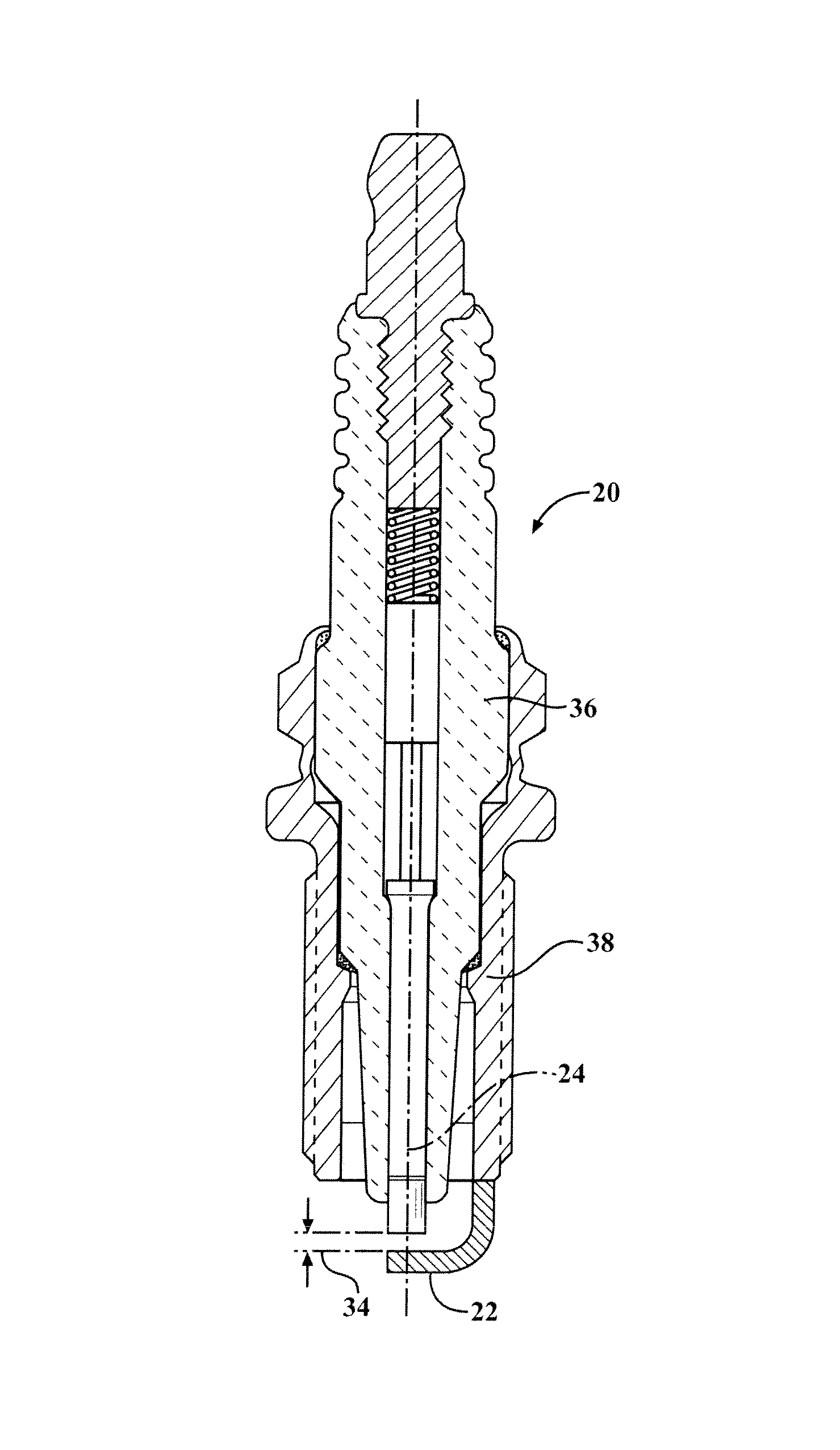 Spark plug including electrodes with low swelling rate and high corrosion resistance