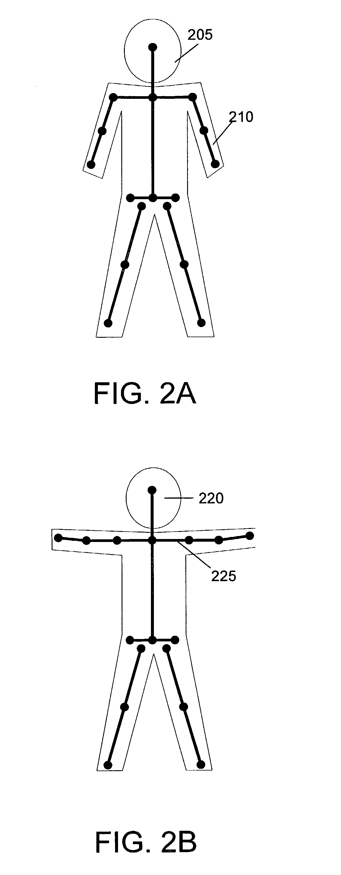 Statistical dynamic collisions method and apparatus utilizing skin collision points to create a skin collision response