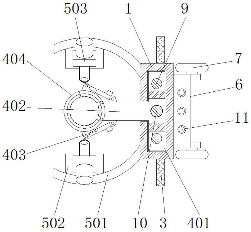 An integrated planting machine that facilitates fruit tree digging and transfer