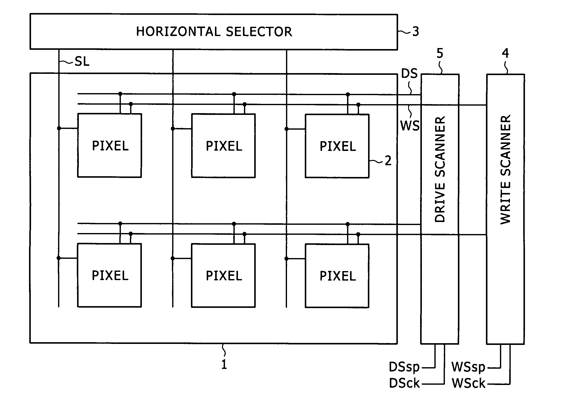 Active-matrix display apparatus driving method of the same and electronic instruments
