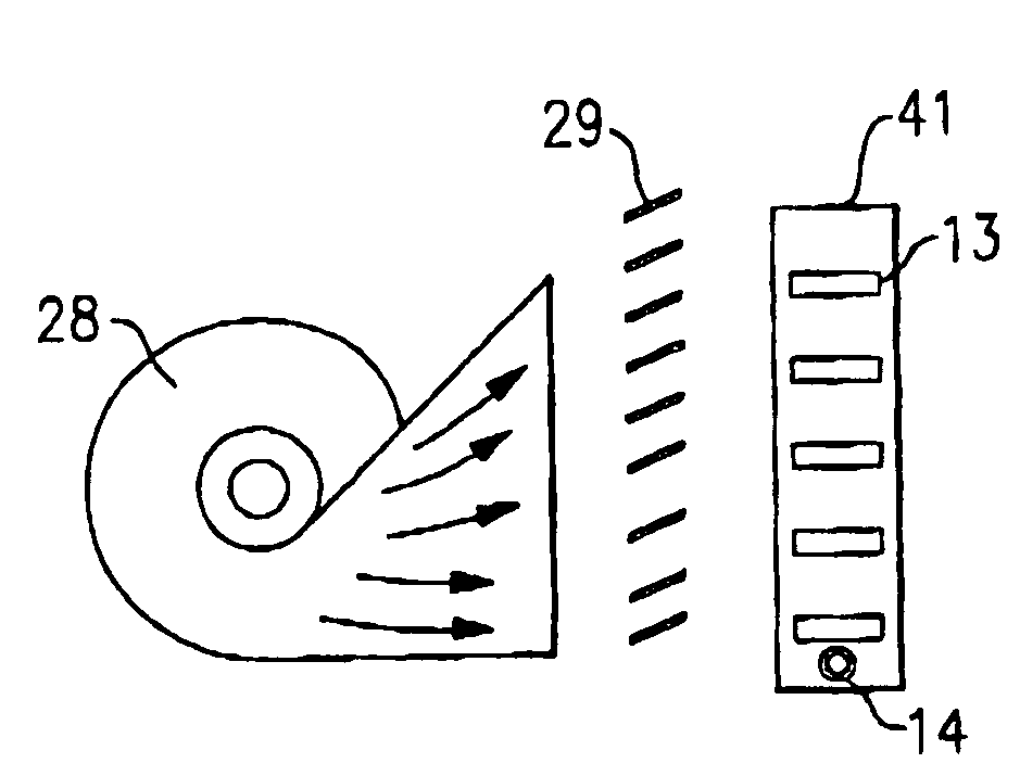 Parallel flow evaporator with non-uniform characteristics