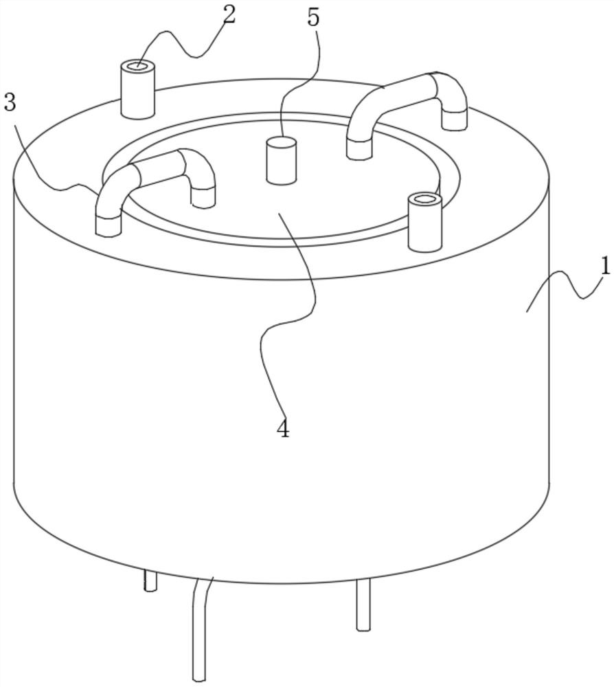 Textile wastewater purifying and recycling device
