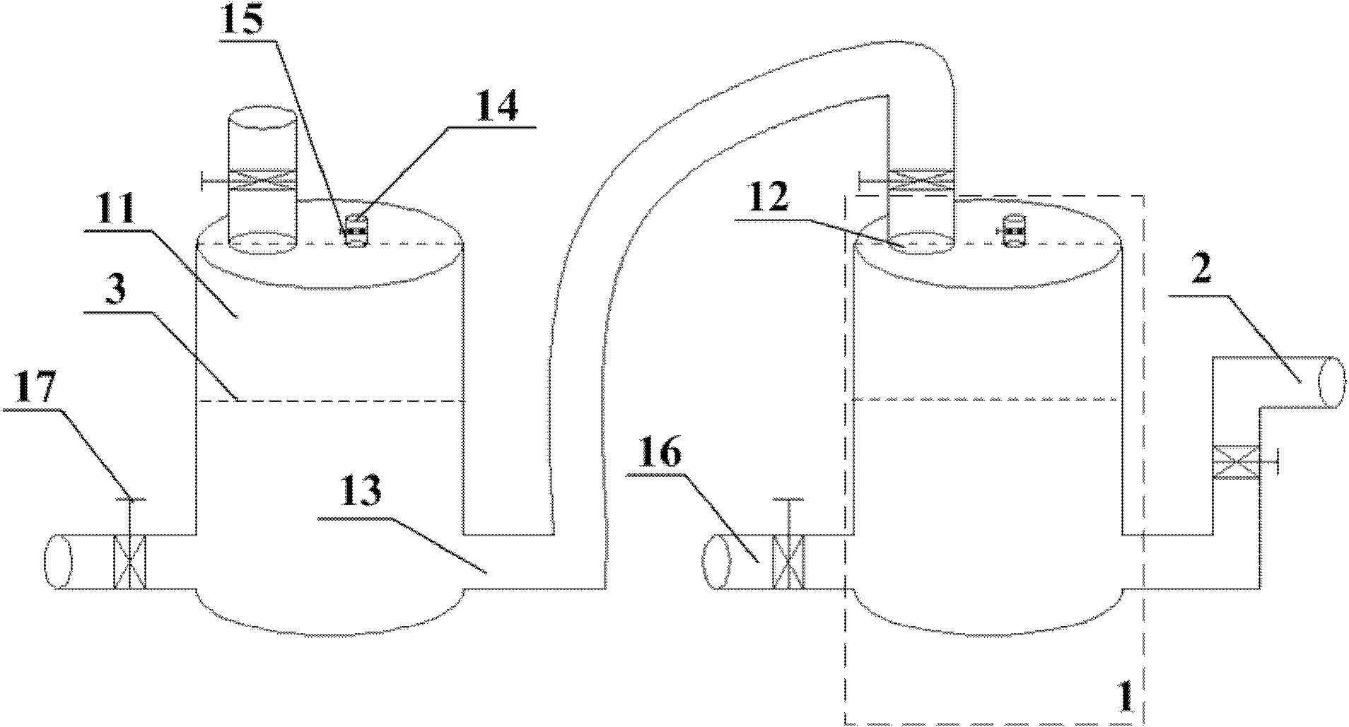 Cleaner unit and gas extraction system