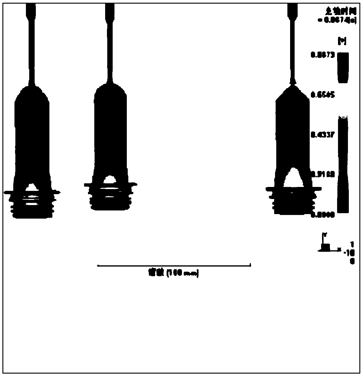 Light preform structure and mold thereof