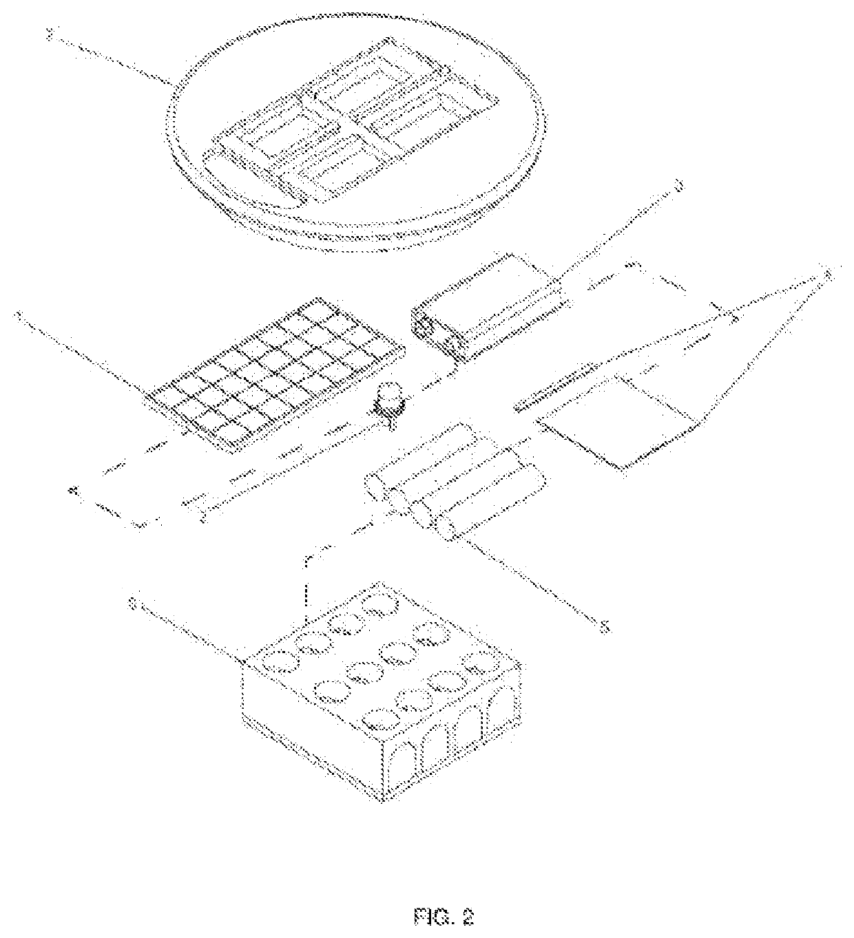 Electrode holder for purifying water and floating device that comprises same