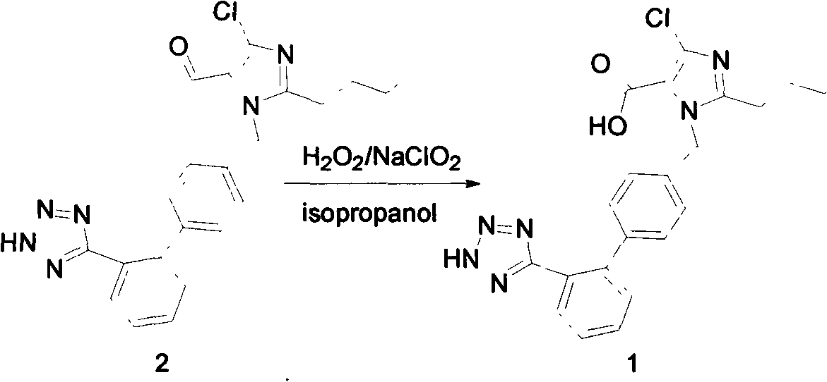 Preparation method of 5-losartan carbonate