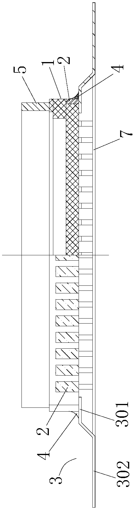 Ceramic package housing