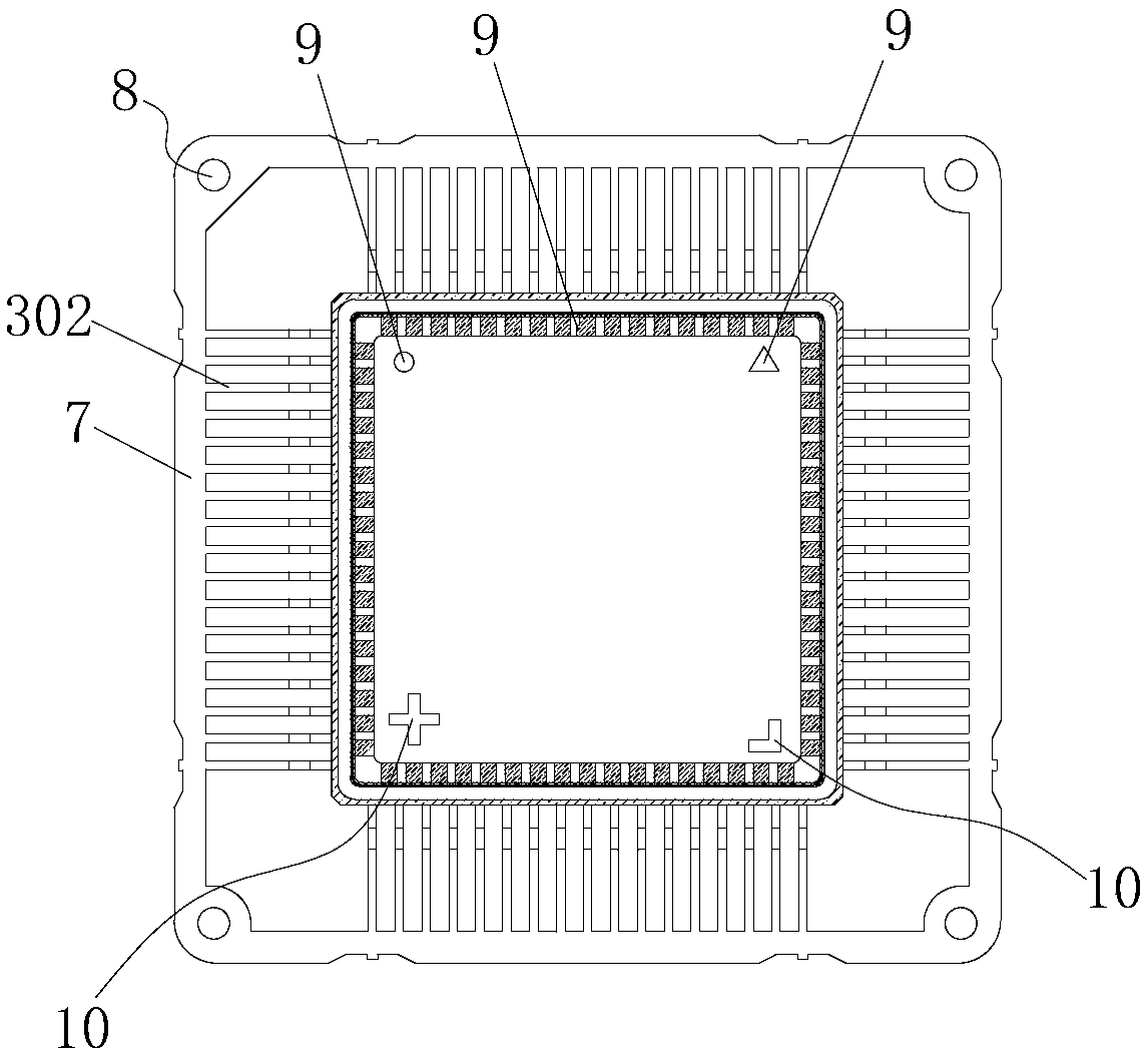 Ceramic package housing