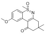 Method for synthesizing 1,2-benzothiazine compound by rhodium (III) catalyzed C-H activation reaction