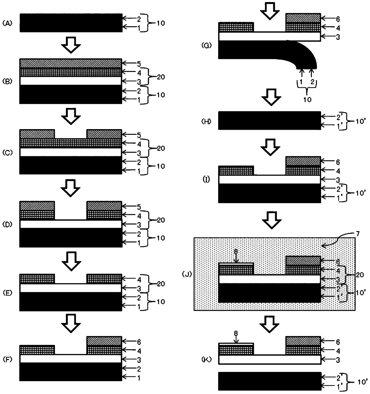 Support film for wiring board manufacturing process