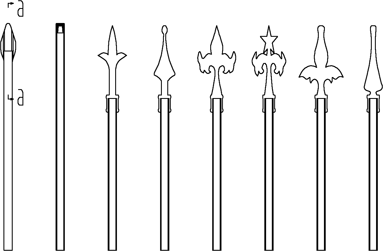 Assembly type fence lance