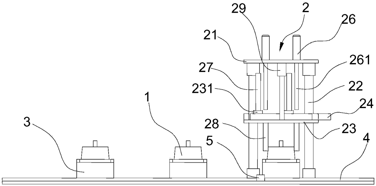 Membrane gas meter locking screw automatic feeding assembly line