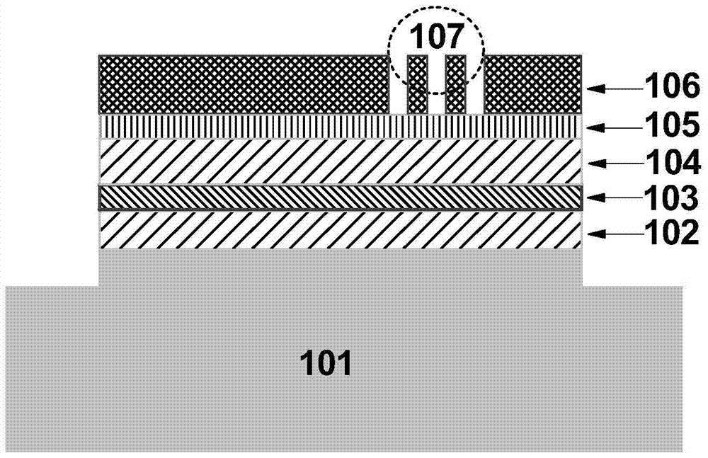 A surface plasmon electric excitation source with a medium-metal near-field coupling structure and its manufacturing method