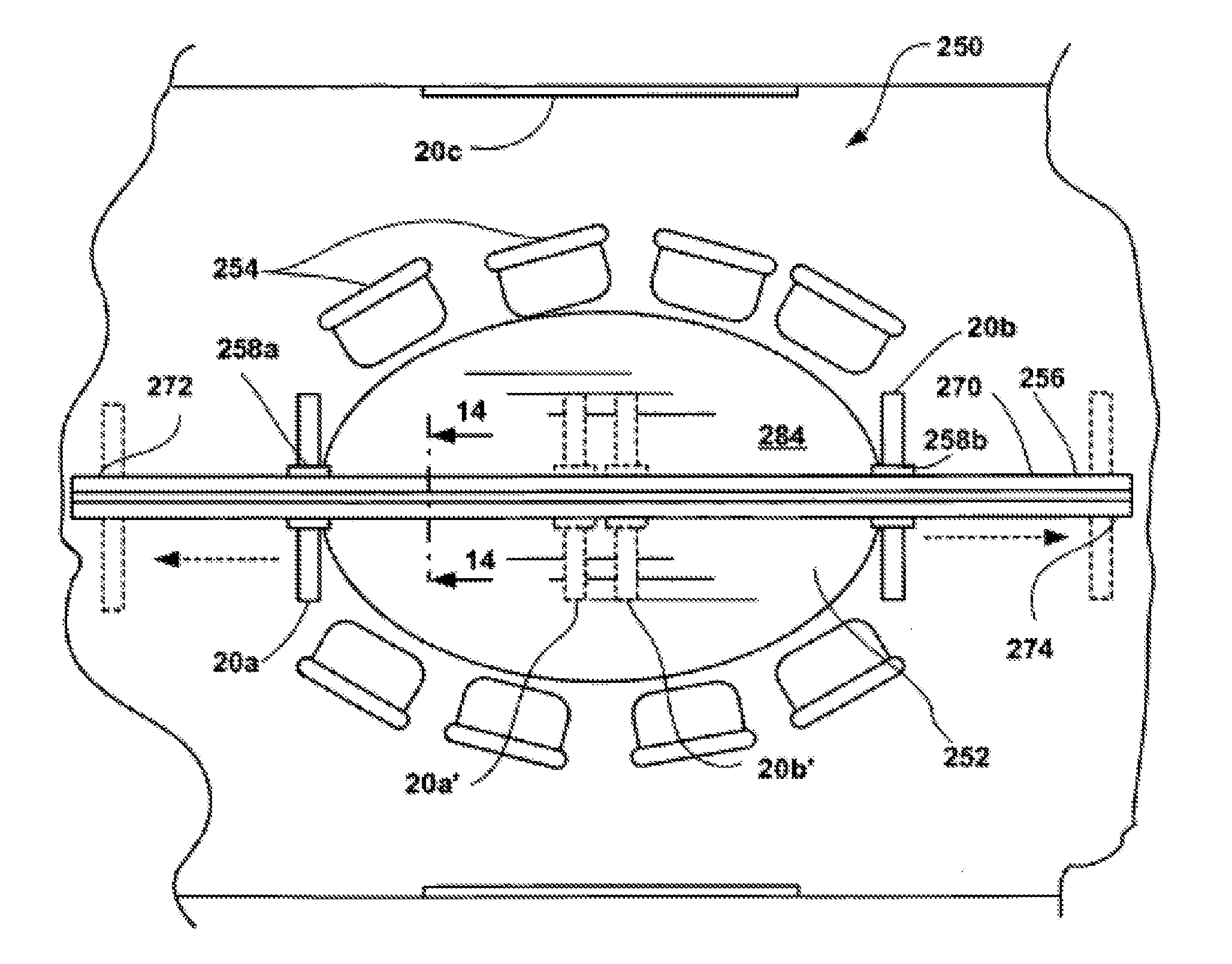 Multi-Use Conferencing Space, Table Arrangement And Display Configuration