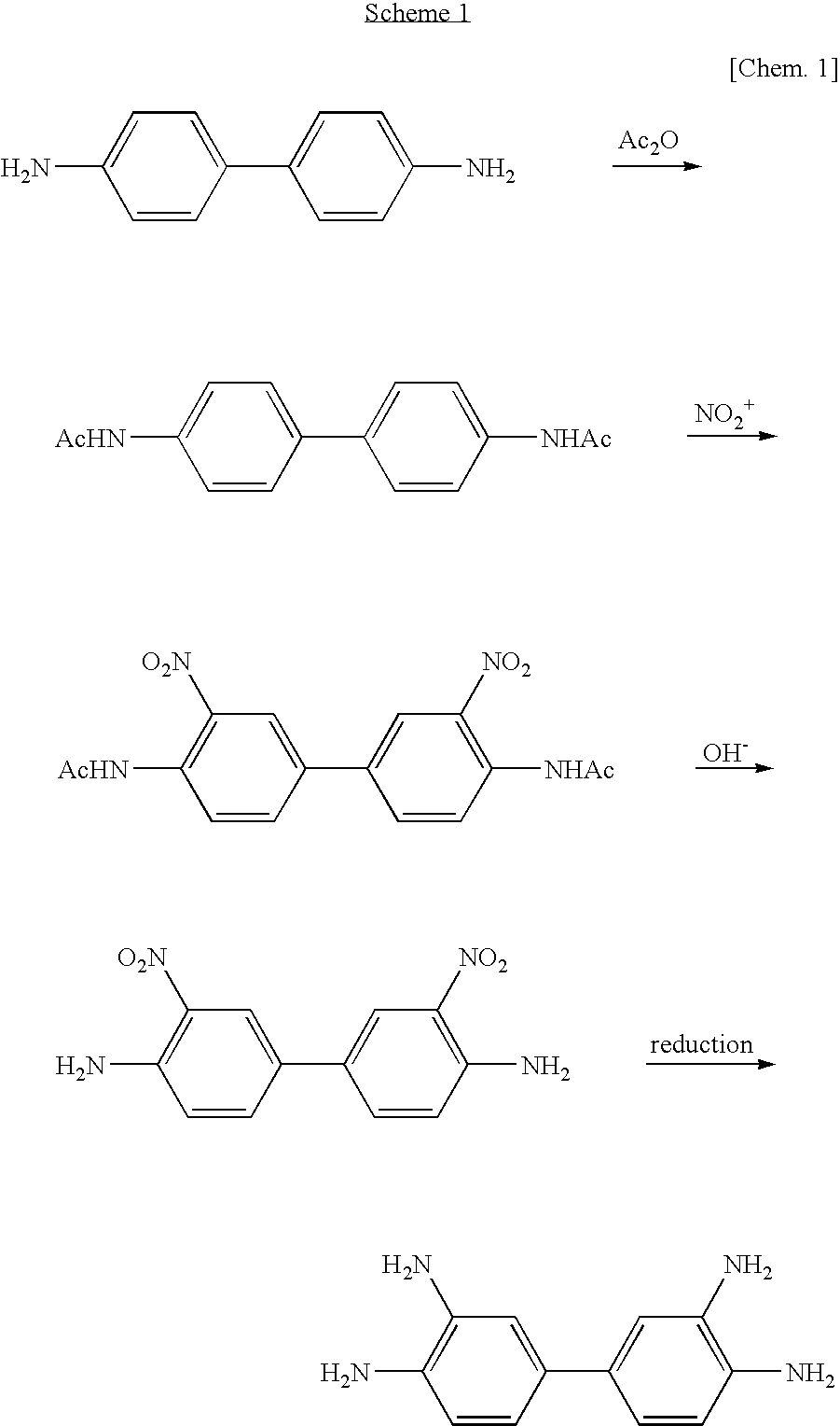 Method of manufacturing 3, 3' , 4, 4'-tetraaminobiphenyl
