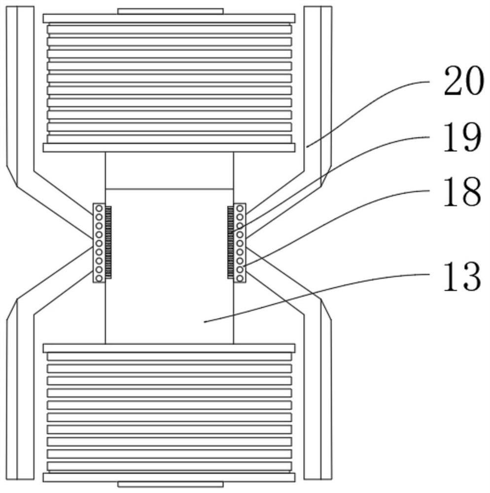 An automatic real-time monitoring device for deformation of ultra-deep underground diaphragm wall and its working method