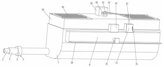 Active noise reduction device and active noise reduction system of air conditioner