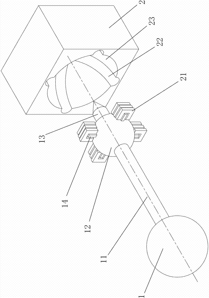 Electronic gear detection mechanism based on photoelectric sensors