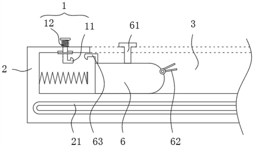 Wet lease rod structure for slasher wet lease layering device