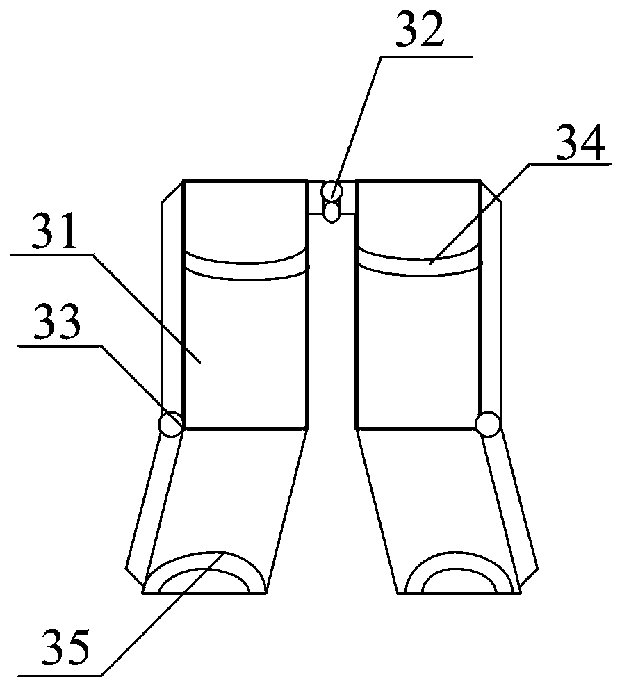 Positioning and adjusting device for assisting ultrasonic examination of limbs of patient