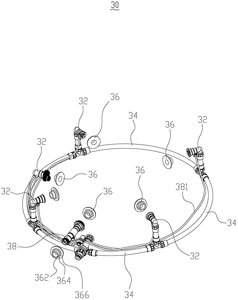 Conveniently foldable side-spraying air inflation pool