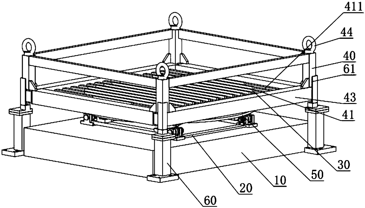 Weight calibration device for large-mass comparator