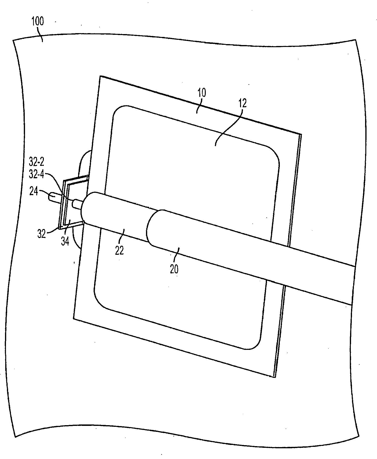 Dual capacitively coupled coaxial cable to air microstrip transition