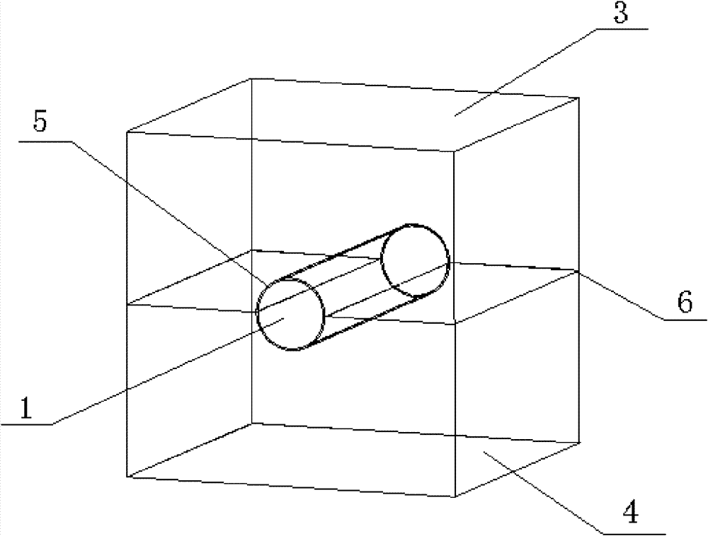 Method for modularizing crystal and heat sink in laser diode pumped solid laser