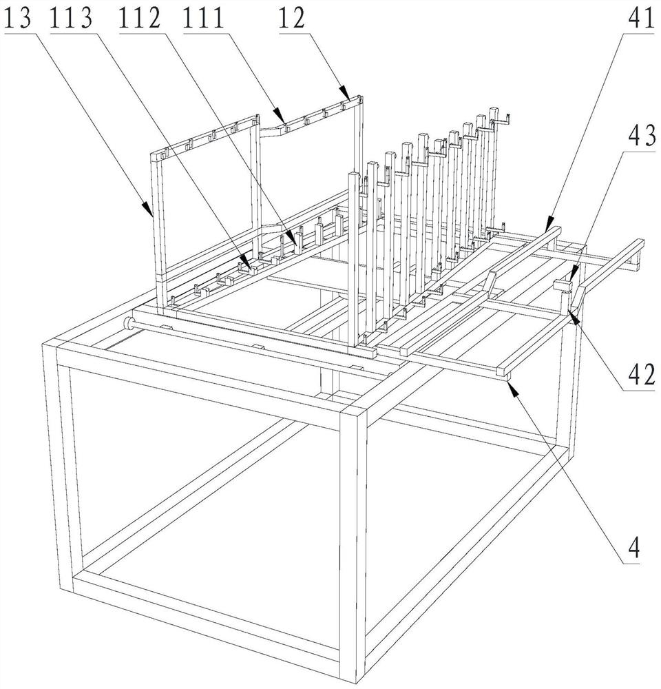 360-degree rotary iron frame welding equipment and technology allowing position of mold to be adjusted