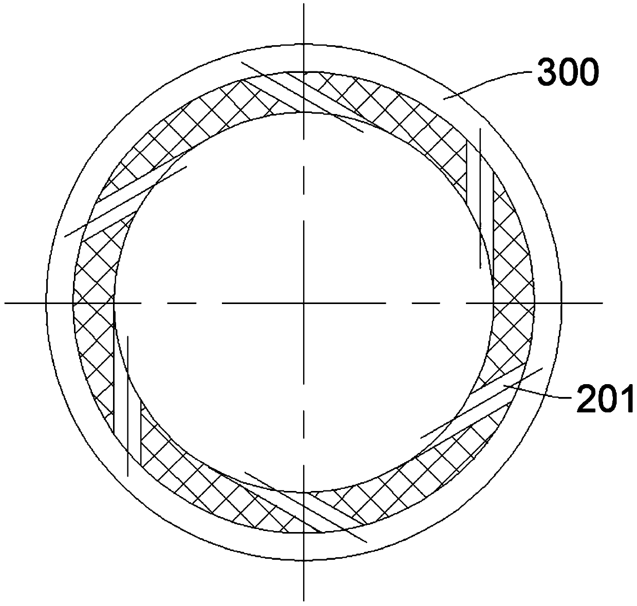 Ignition gas distribution ring for arc plasma torch