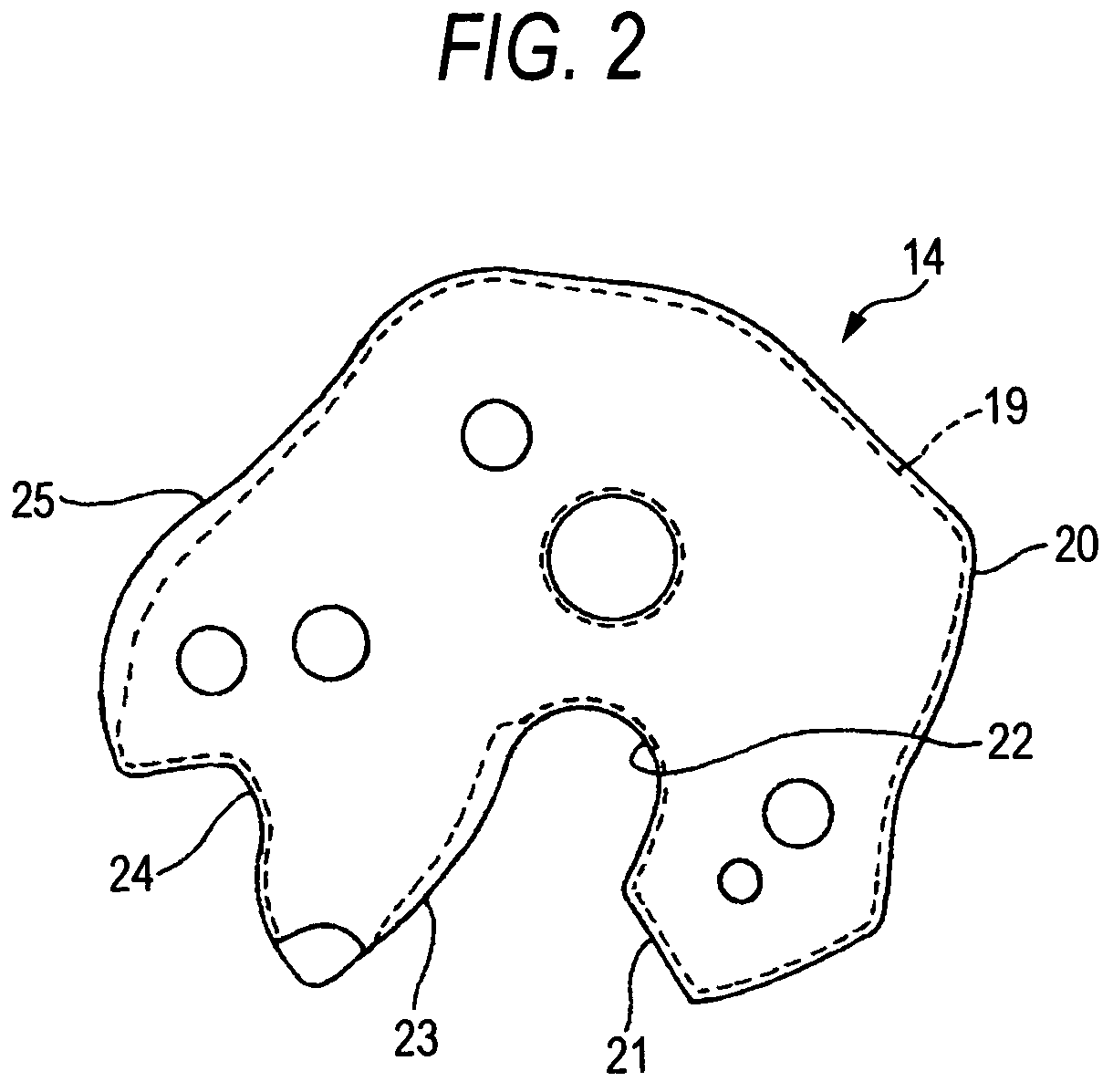 Door latch device