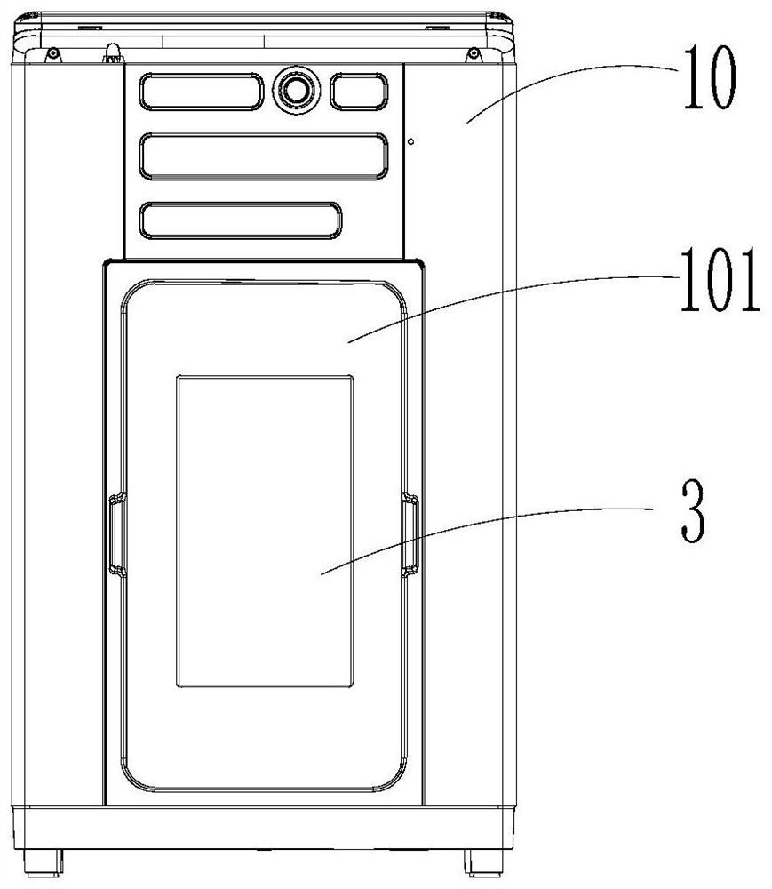 Wall-mounted washing machine bracket and washing machine