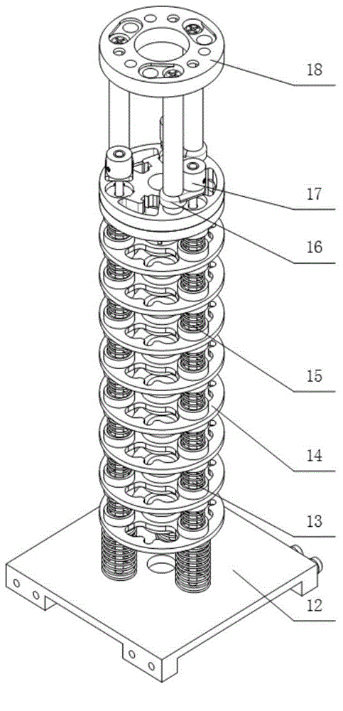 Master-slave control flexible continuum robot device and control method thereof