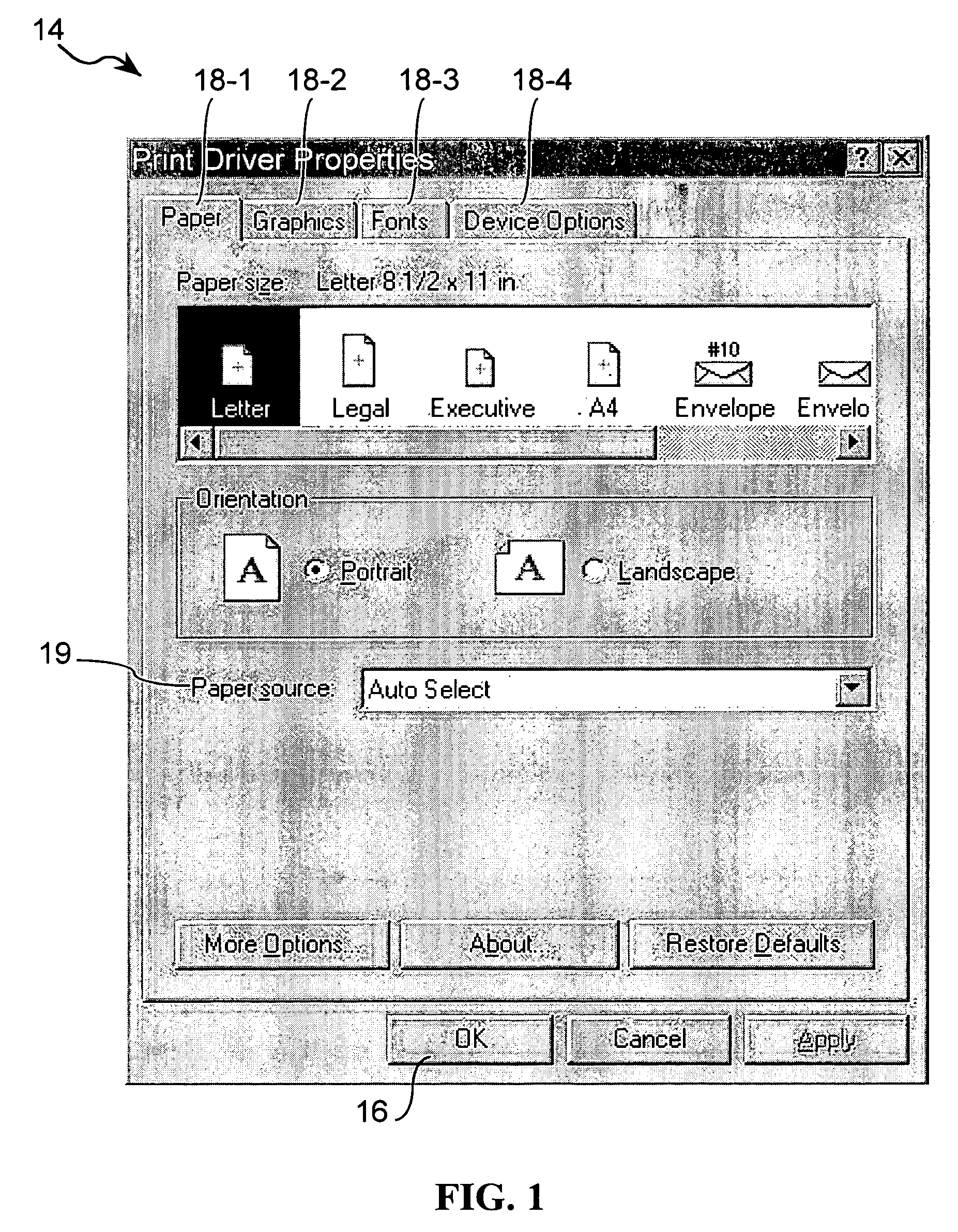 Apparatus and method for automated testing of print drivers in a computer system
