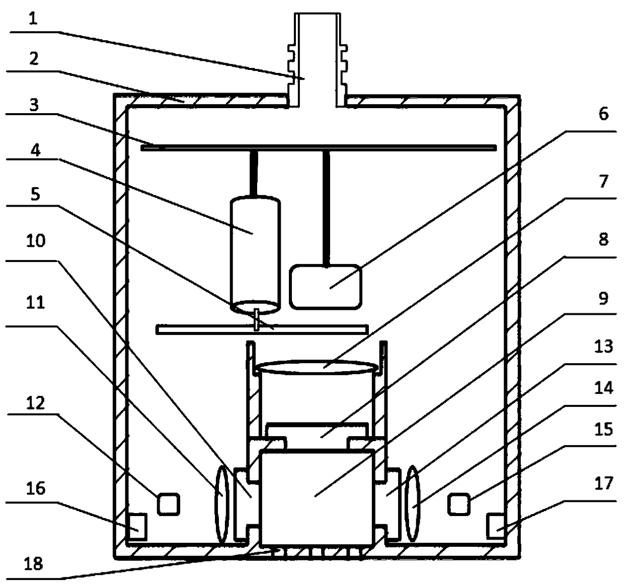 An integrated probe photoelectric water quality multi-parameter online measurement system