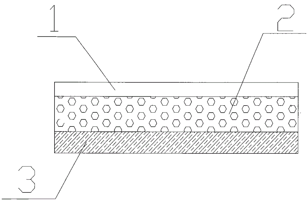 Composite insulation board without demolition and painting and its production process