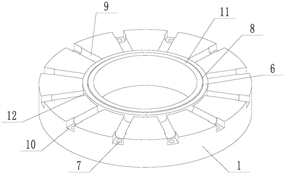 Dry gas sealing structure with controllable end face rigidity