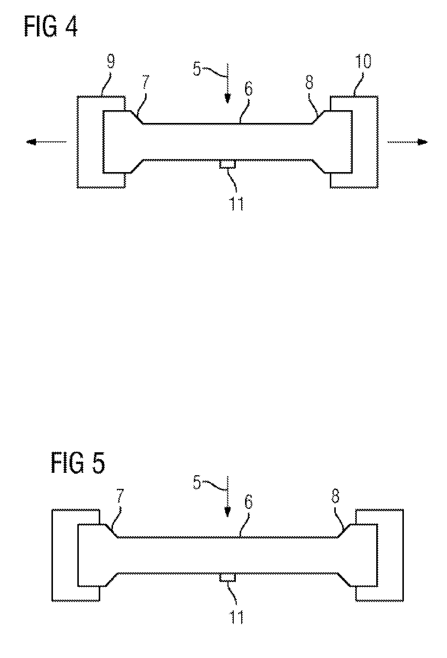 Method for producing a compressor blade by forging and uniaxially stretching