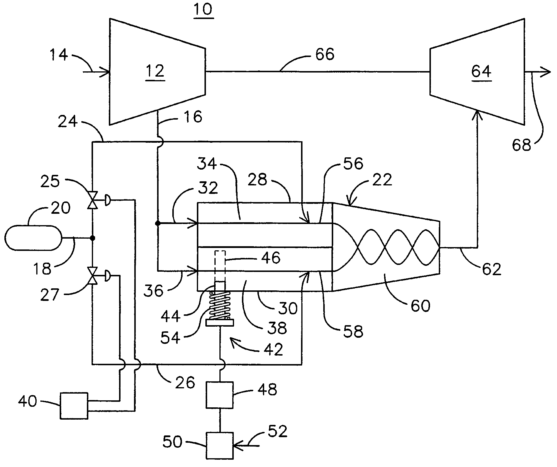 Controlled pilot oxidizer for a gas turbine combustor