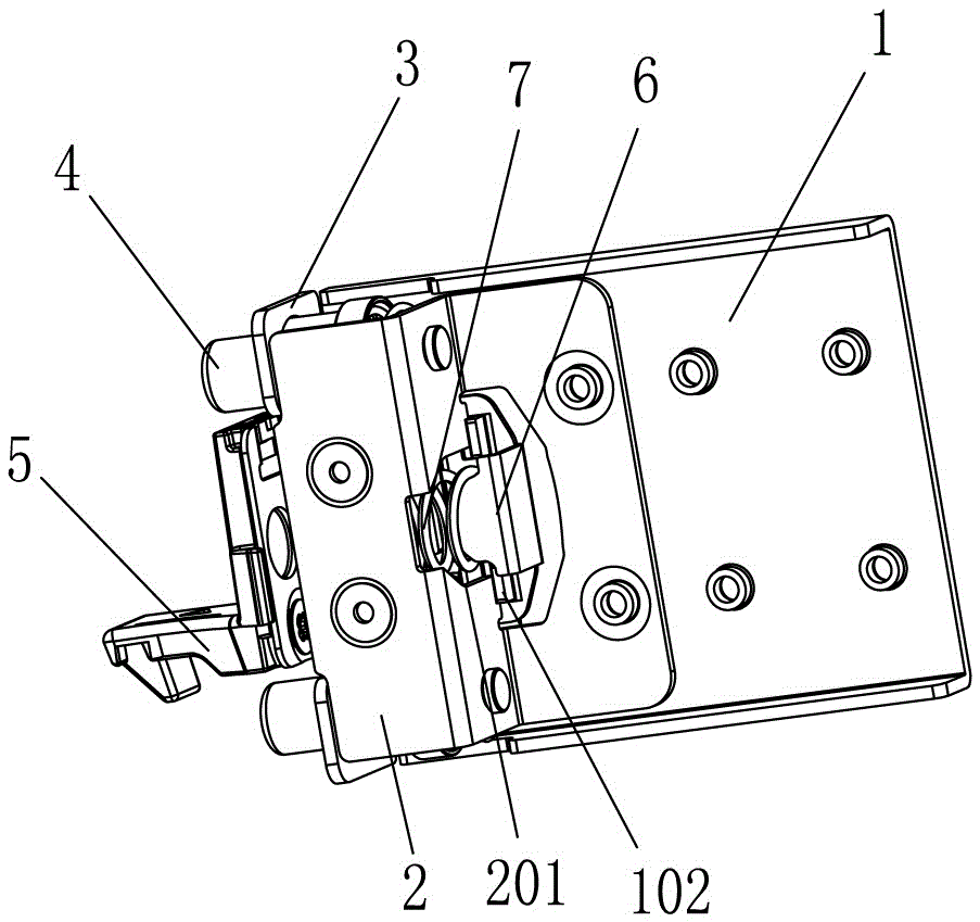 Buckling mechanism with automatic reset function
